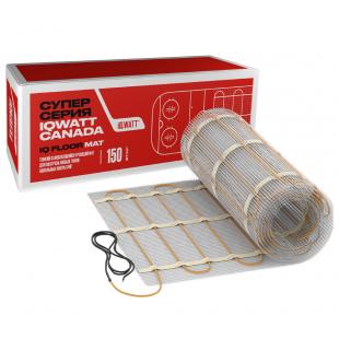 Тонкий самоклеящийся греющий мат IQ FLOOR MAT 150 Вт/м.кв - 12м²