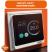 Программируемый терморегулятор с цветным сенсорным TFT дисплеем SMART HEAT Wi-Fi BLACK и голосовым управлением Алиса 