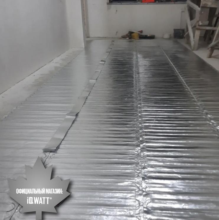 Ультратонкий греющий мат IQ LAMINATE MAT 150 Вт/м.кв - 3,0м²