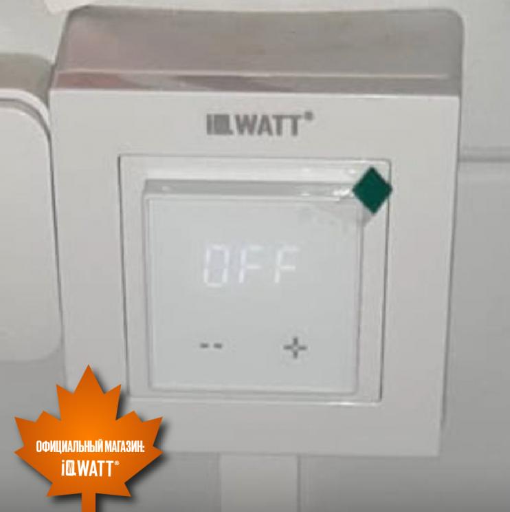Электронный термостат IQ THERMOSTAT D шампань