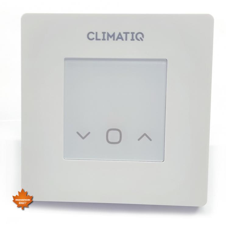 Электронный программируемый терморегулятор CLIMATIQ FD WI-FI белый