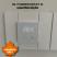 Электронный программируемый термостат IQ THERMOSTAT D слоновая кость WI-FI